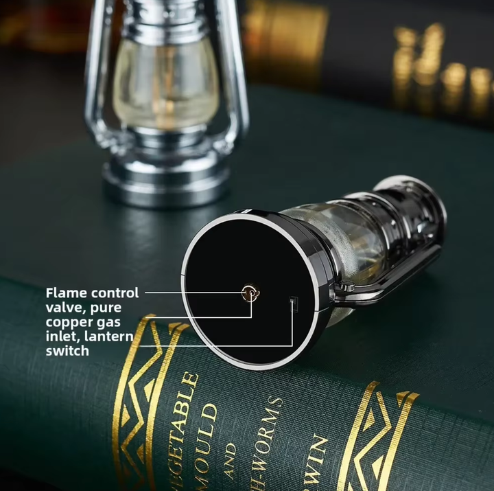 Mini Retro Flame Lantern Torch Lighter | Kalsten