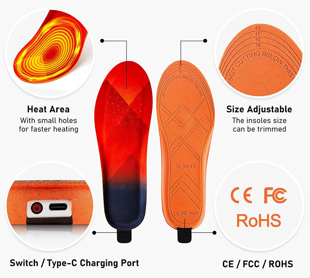 Kalsten | Heated Insoles with Rechargeable Wireless Warmth