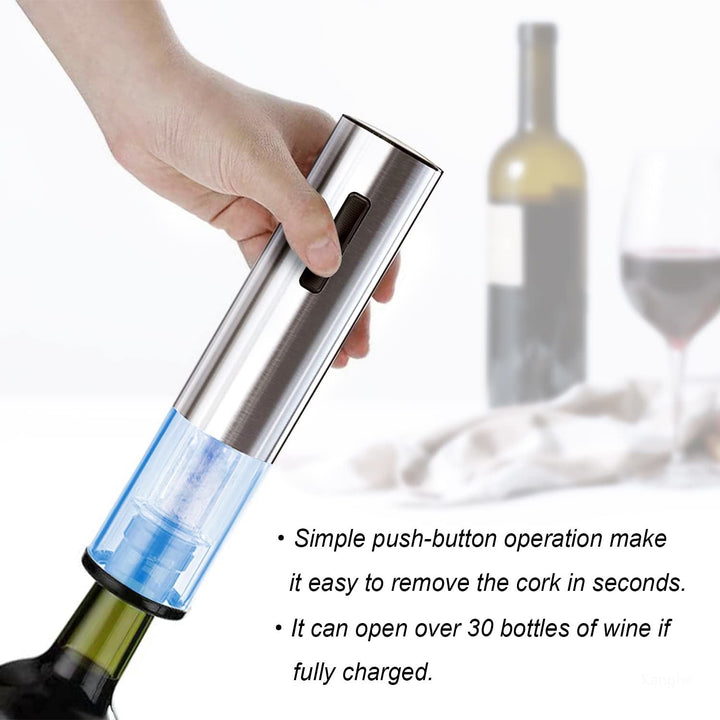 Prisha - Electric Corkscrew with Modern Design | Kalsten