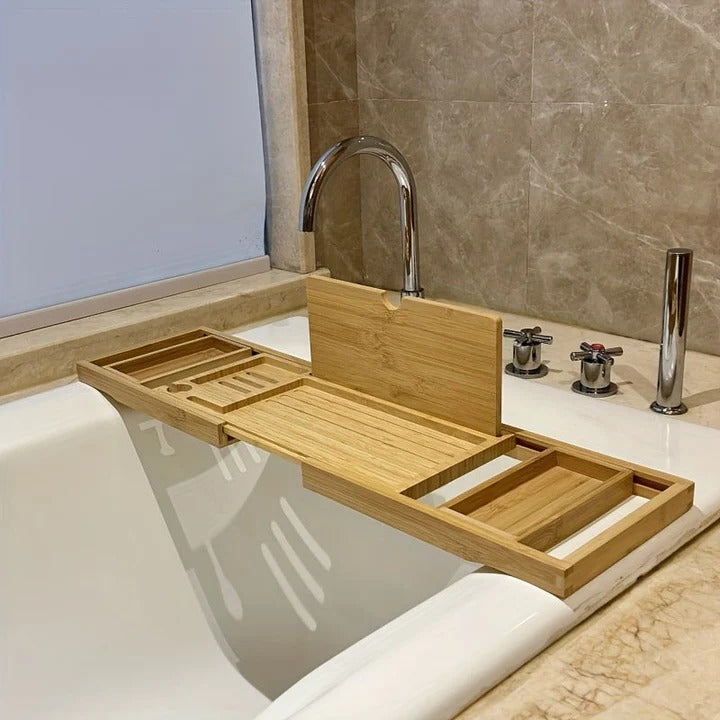 Kalsten | Bamboo Bathtub Tray