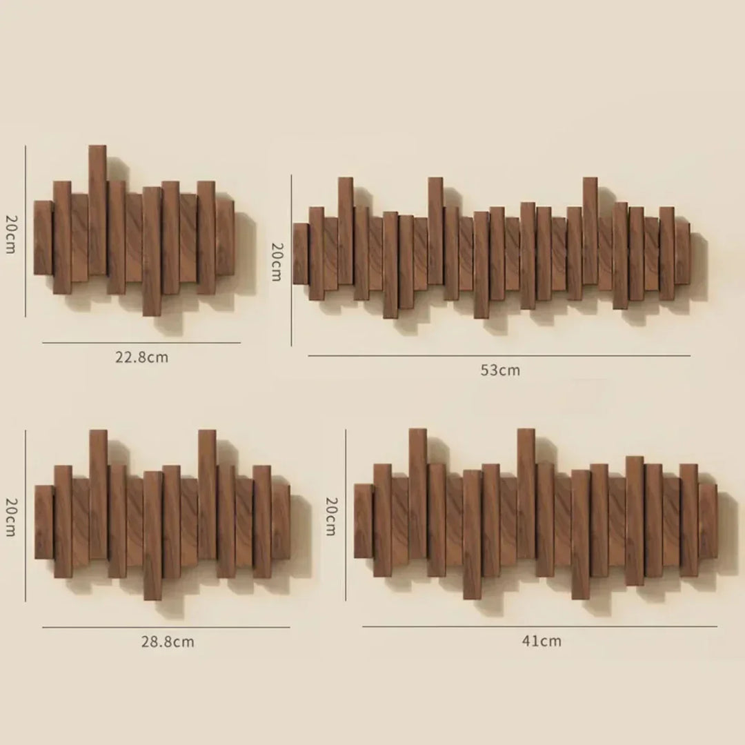 Wooden Wall Coat Rack
