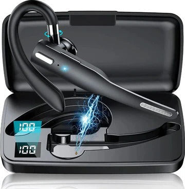 Bluetooth 5.1 Wireless Truckers Headset with Noise Cancelling