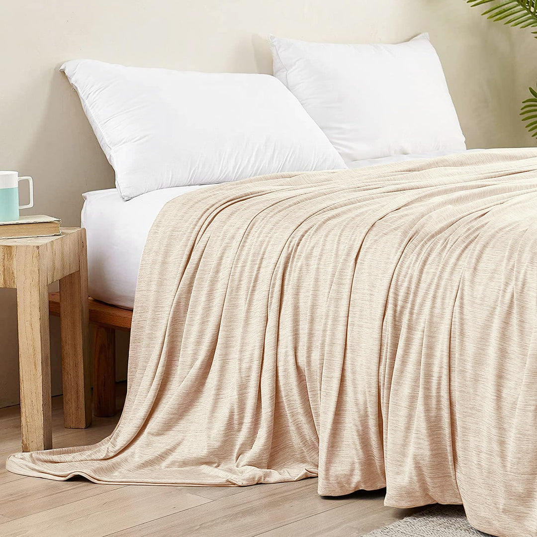 Light Brown Cooling Blanket –  3.0, Q-Max>0.5, Multi-Size Options | Kalsten