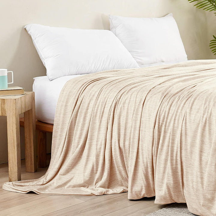Light Brown Cooling Blanket –  3.0, Q-Max>0.5, Multi-Size Options | Kalsten