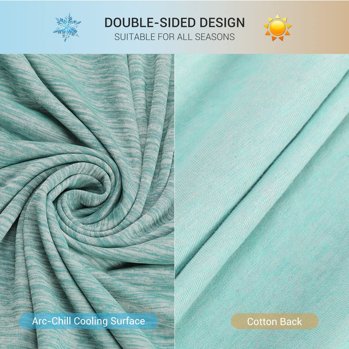 Revolutionary Green Cooling Pillowcases Set of 2 –  Pro Q-Max 0.4 | Kalsten