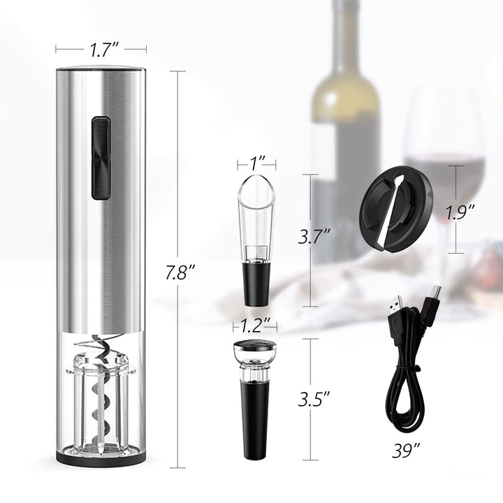 Prisha - Electric Corkscrew with Modern Design | Kalsten