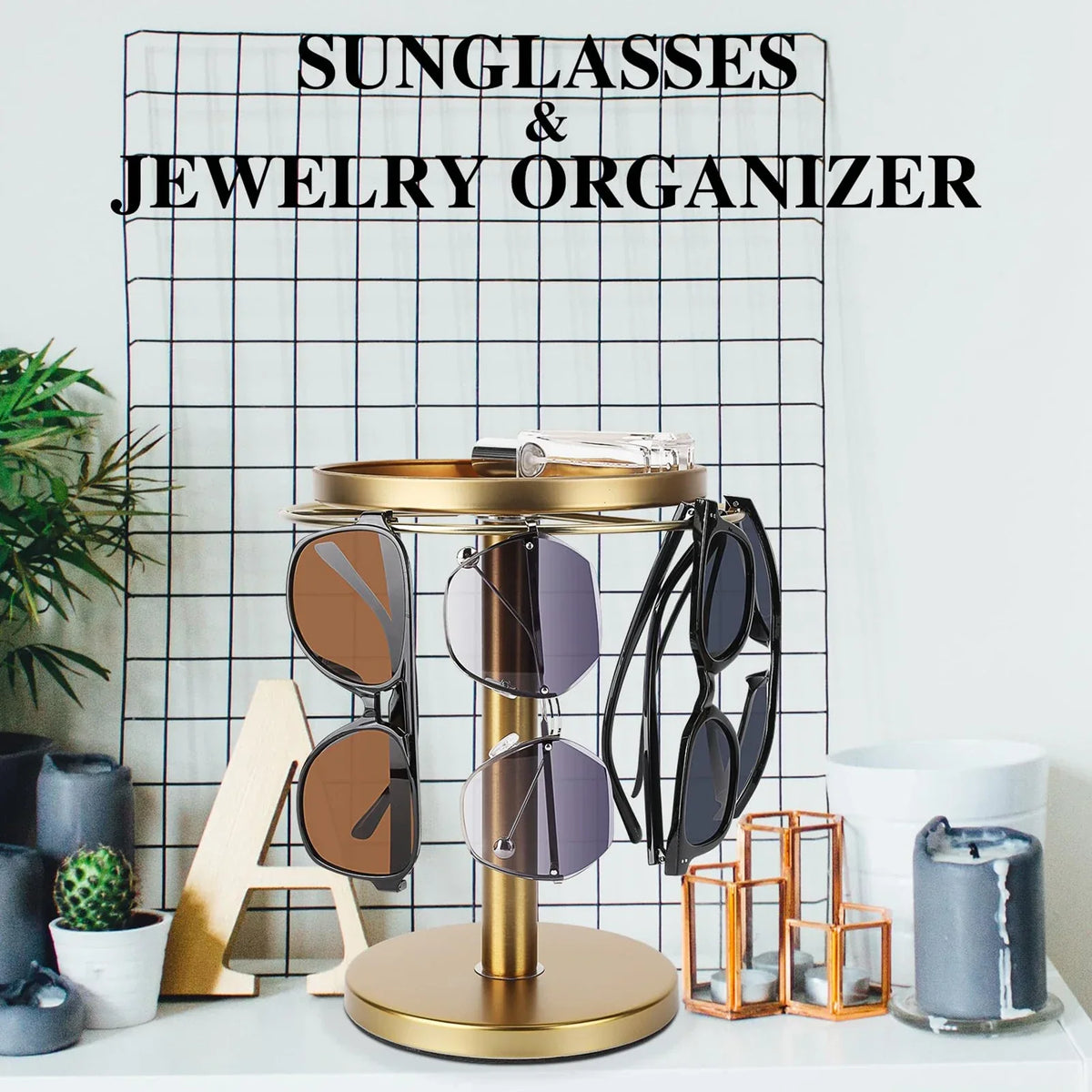 BowLift | Spin & Store Sunglasses Holder
