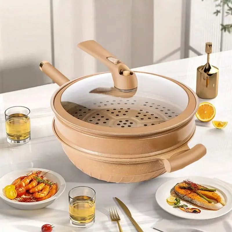 Kalsten | VEGA - UltraSmart Wok Pro with Steamer Basket