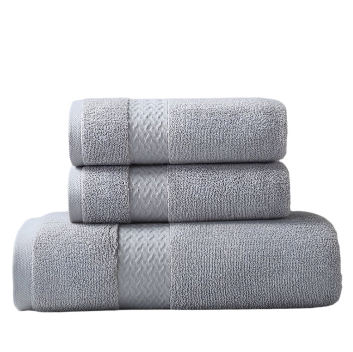 Egyptian Cotton Bath Towel – 70x140cm, Gray