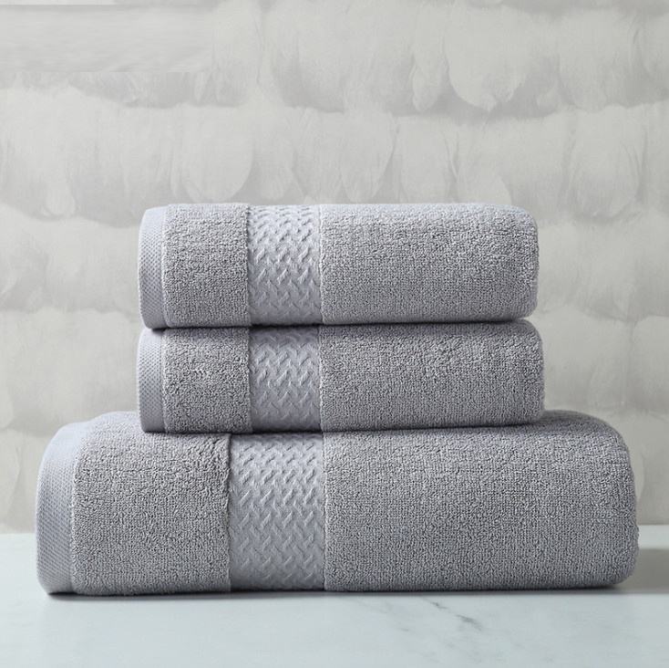 Egyptian Cotton Bath Towel – 70x140cm, Gray