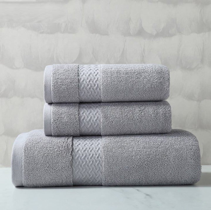Egyptian Cotton Bath Towel – 70x140cm, Gray