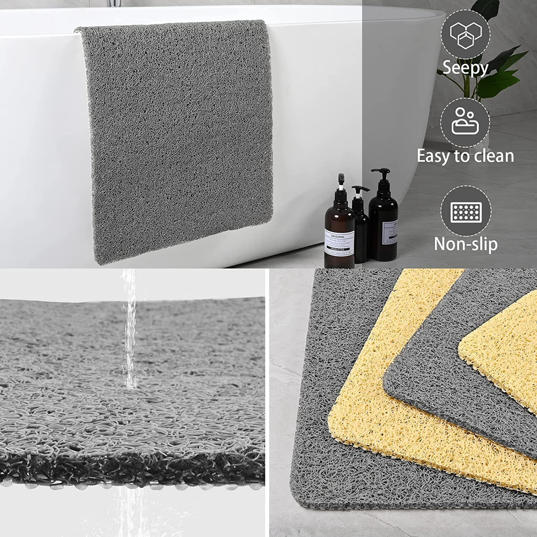 Kalsten | Shower Mat Non Slip Anti Mold Quick Drying