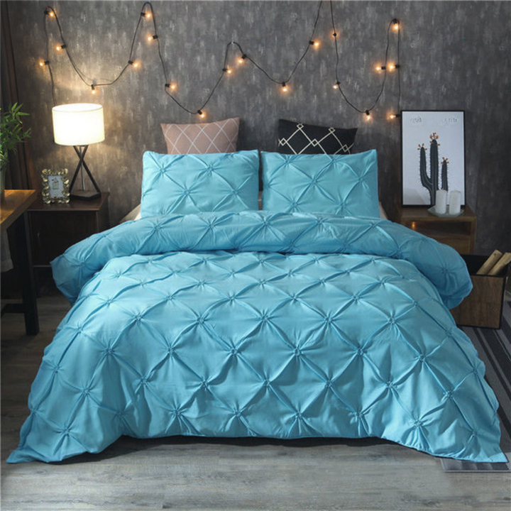 Luxury Tufted Microfiber Bedding Comfort Set