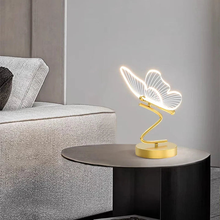 Luxury Butterfly Table Lamp – Elegant LED Mood Lighting for Home & Office | Kalsten