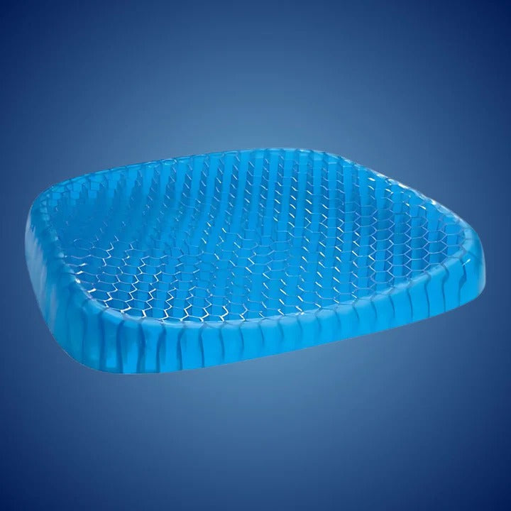 PressureFree Orthopaedic Gel Seat Cushion for Back Relief
