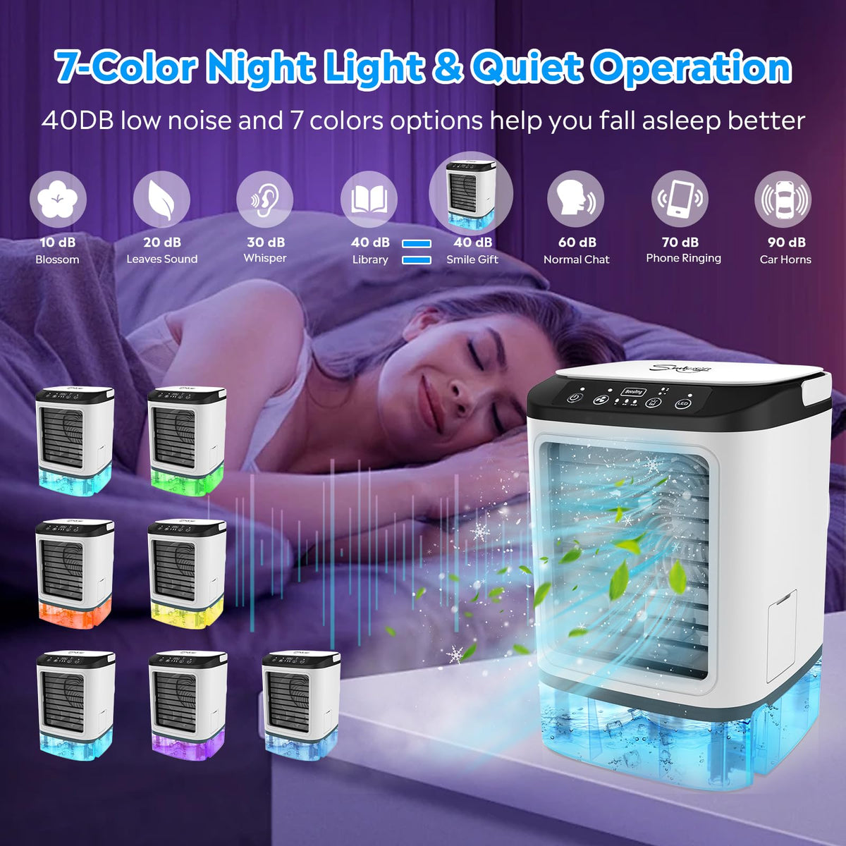 Brehn | 4-in-1 Mini portable air conditioner