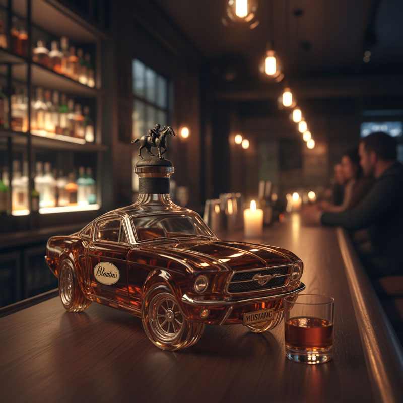 Mustang Car-Shaped Whisky Decanter