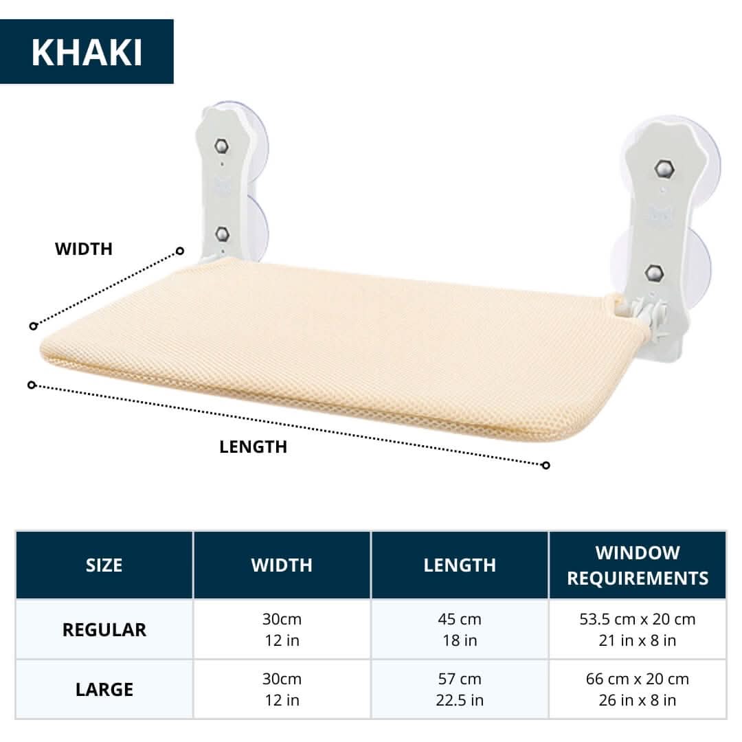 Kalsten | PAWPERCH – Foldable Window Hammock for Cats with View & Comfort