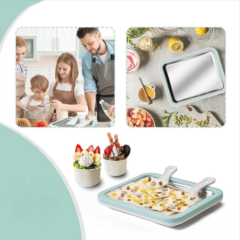 Kalsten | Stainless Steel Ice Cream Roll Maker for Home