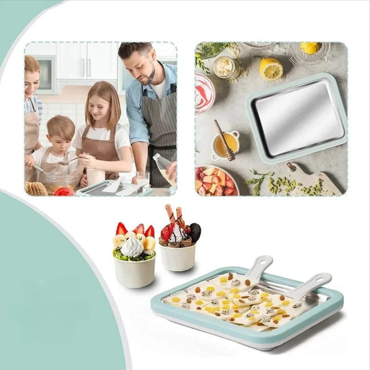 Kalsten | Stainless Steel Ice Cream Roll Maker for Home