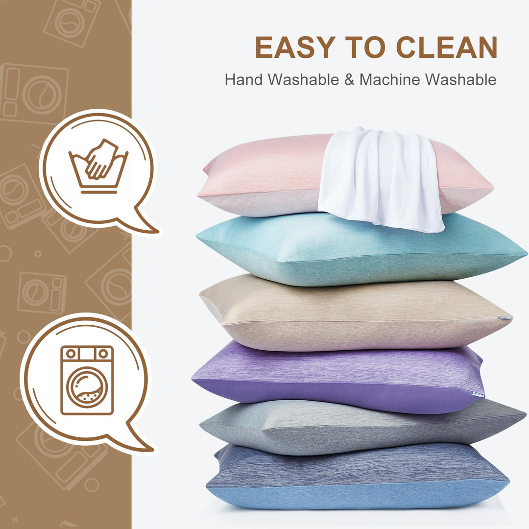 Revolutionary Light Brown Cooling Pillowcases Set of 2 –  Pro Q-Max 0.4 | Kalsten