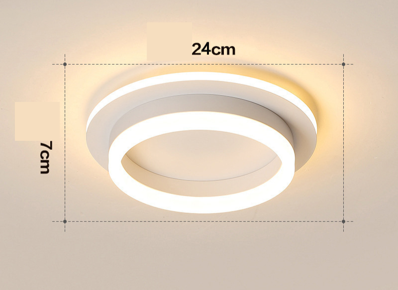 Modern Gold LED Ceiling Lamp Kalsten