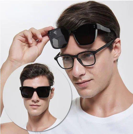 OverShades fit on regular glasses | Kalsten