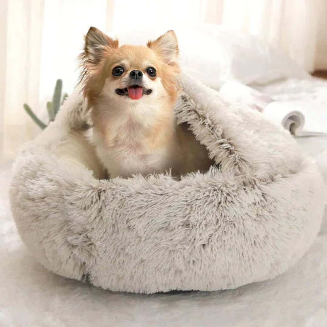 Calming Pet Cave Bed
