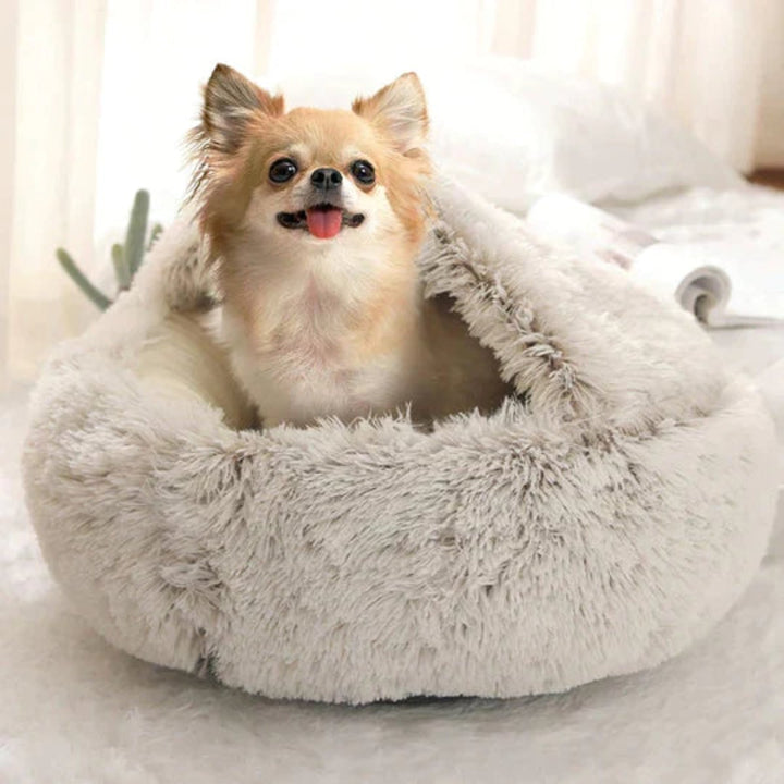 Calming Pet Cave Bed