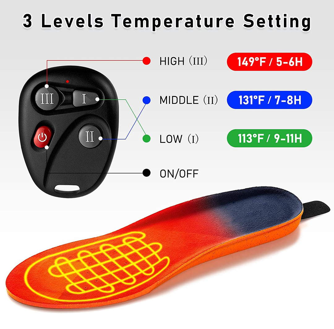 Kalsten | Heated Insoles with Rechargeable Wireless Warmth