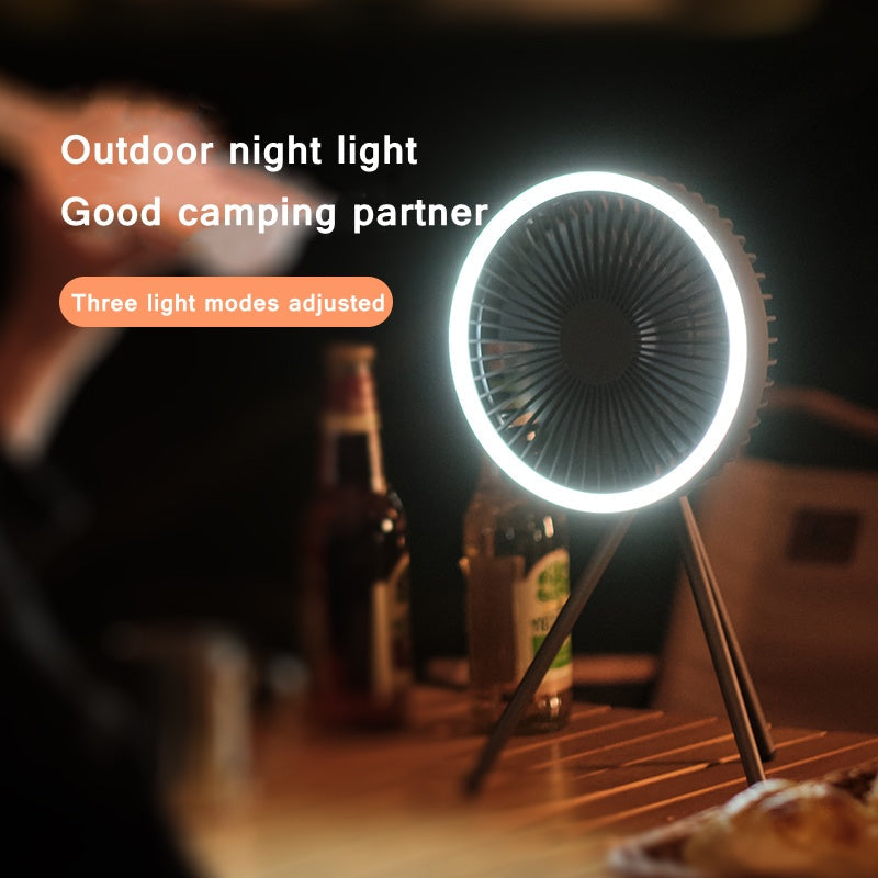 Rechargeable Desk Fan 7inch with Light | Kalsten