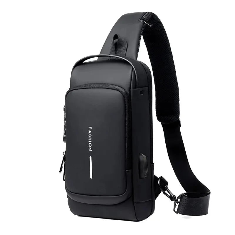Security backpack with hidden zippers | Kalsten