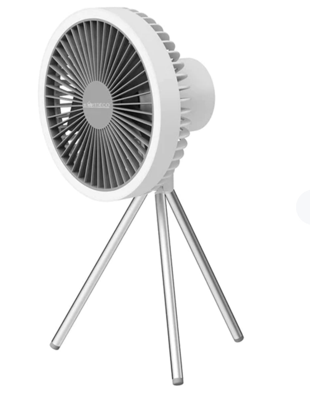 Rechargeable Desk Fan 7inch with Light | Kalsten