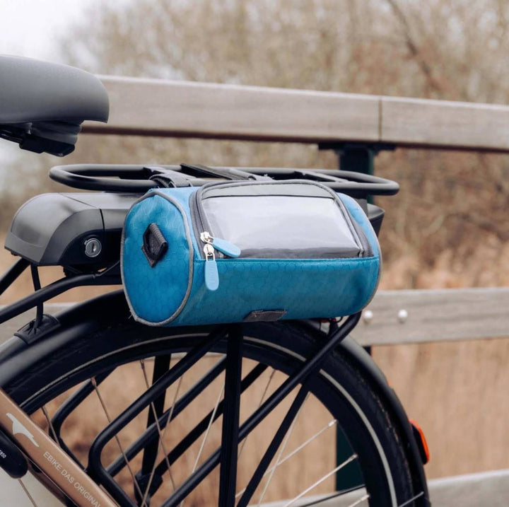 Kalsten | Waterproof Bicycle Bag with Phone Window – Adjustable Handlebar Bag