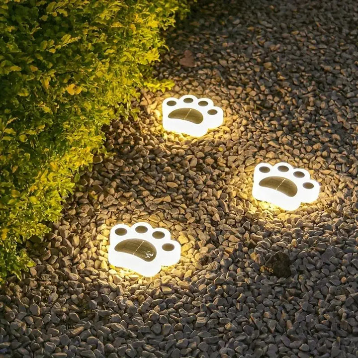 Wireless Solar Pawprint Garden Light - PawsGlow | Kalsten