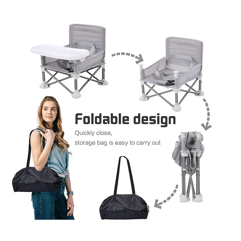 Portable foldable high chair Kalsten