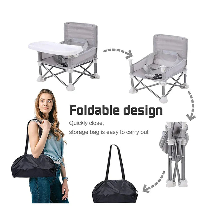 Portable foldable high chair Kalsten