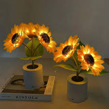 Sunflower LED Table Lamp – Decorative Light