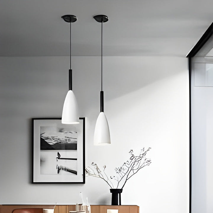 Pendant lamp in Scandinavian design – Height adjustable & modern | Perfect for kitchen & bedroom | Kalsten