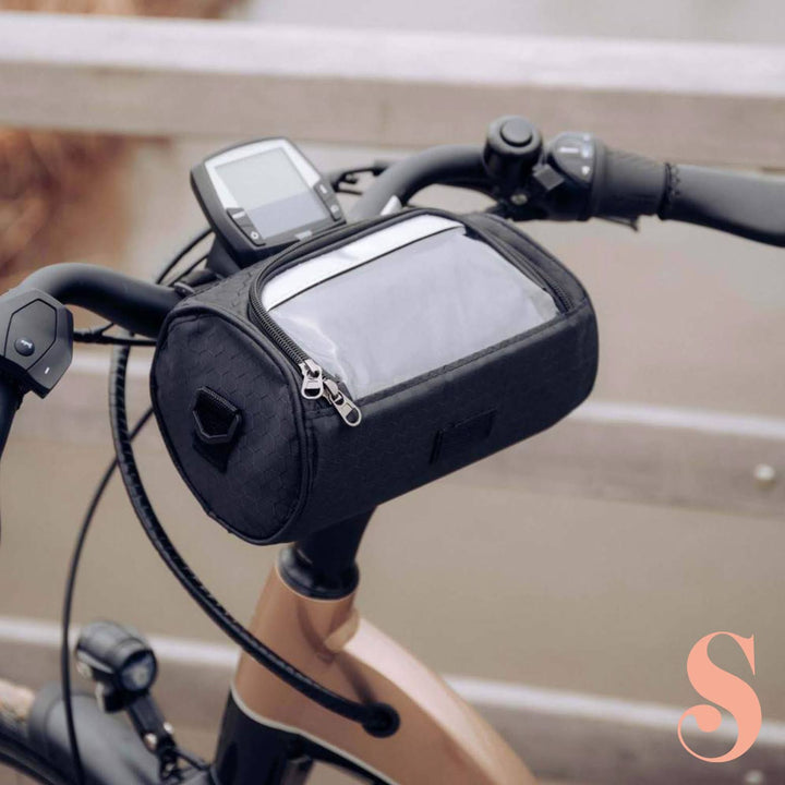 Kalsten | Waterproof Bicycle Bag with Phone Window – Adjustable Handlebar Bag