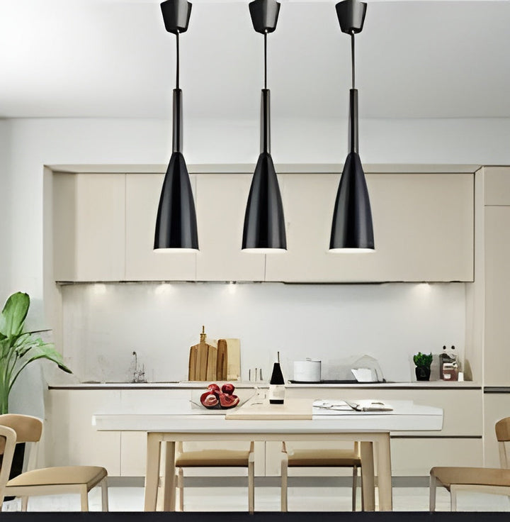 Pendant lamp in Scandinavian design – Height adjustable & modern | Perfect for kitchen & bedroom | Kalsten