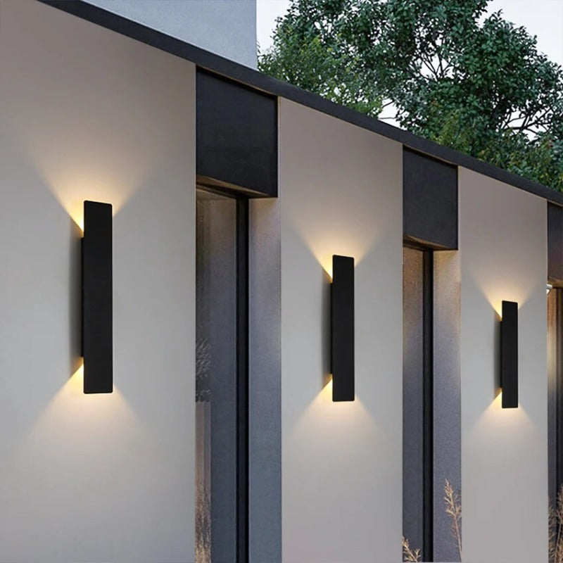 Modern Aluminium Outdoor Wall Lamp Kalsten