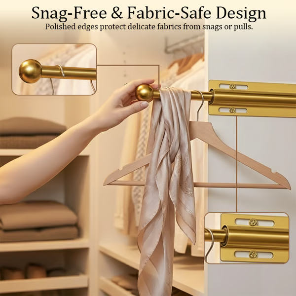 LuxHanger Valet Rod System for the Wardrobe | Kalsten