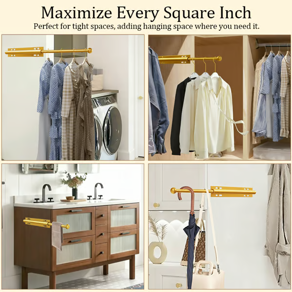 LuxHanger Valet Rod System for the Wardrobe | Kalsten