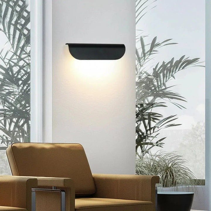 Aluminum LED Wall Sconce Modern Minimalist Rectangular (12W) | Kalsten