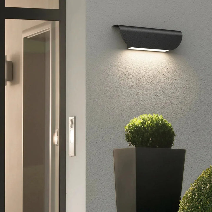 Aluminum LED Wall Sconce Modern Minimalist Rectangular (12W) | Kalsten