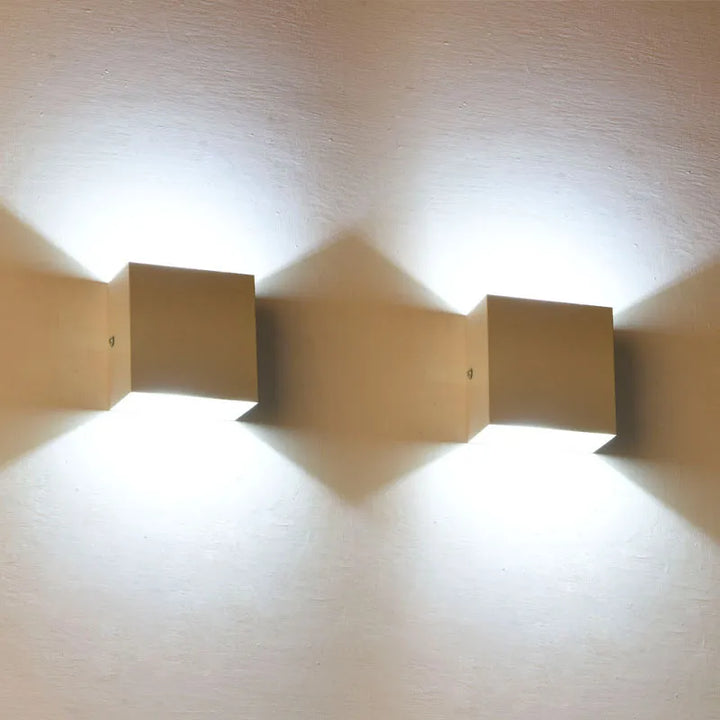 Black Aluminum Outdoor LED Wall Fixture Kalsten