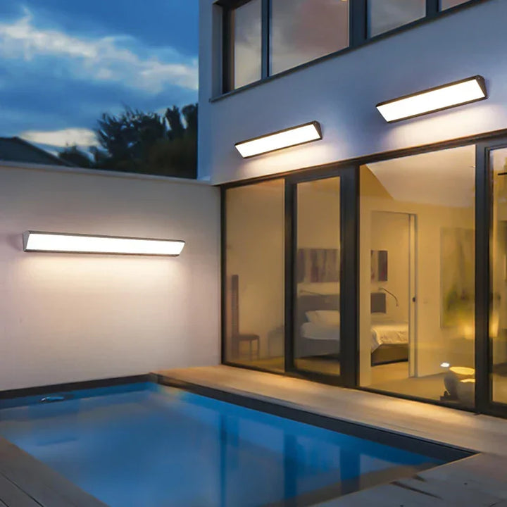 Waterproof Outdoor Modern LED Wall Light