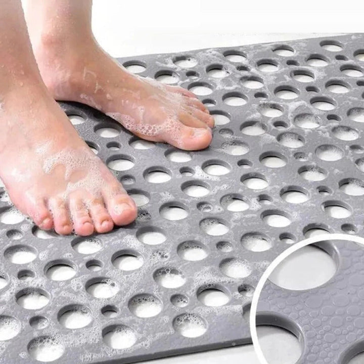 Non-slip & antibacterial shower mat