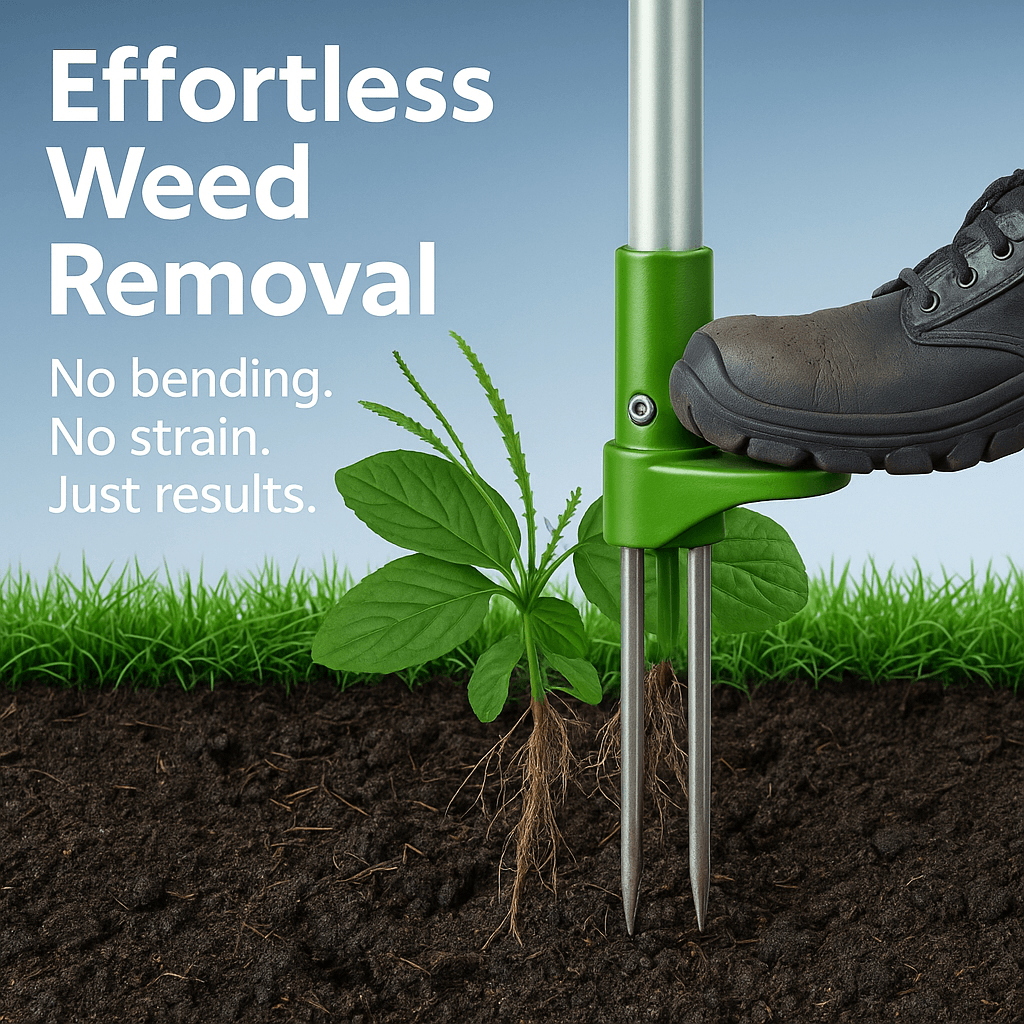 Skanto | RootRipper Garden Weeder - Powerful Handheld Weeder for Effective Weed Removal in Lawns & Gardens